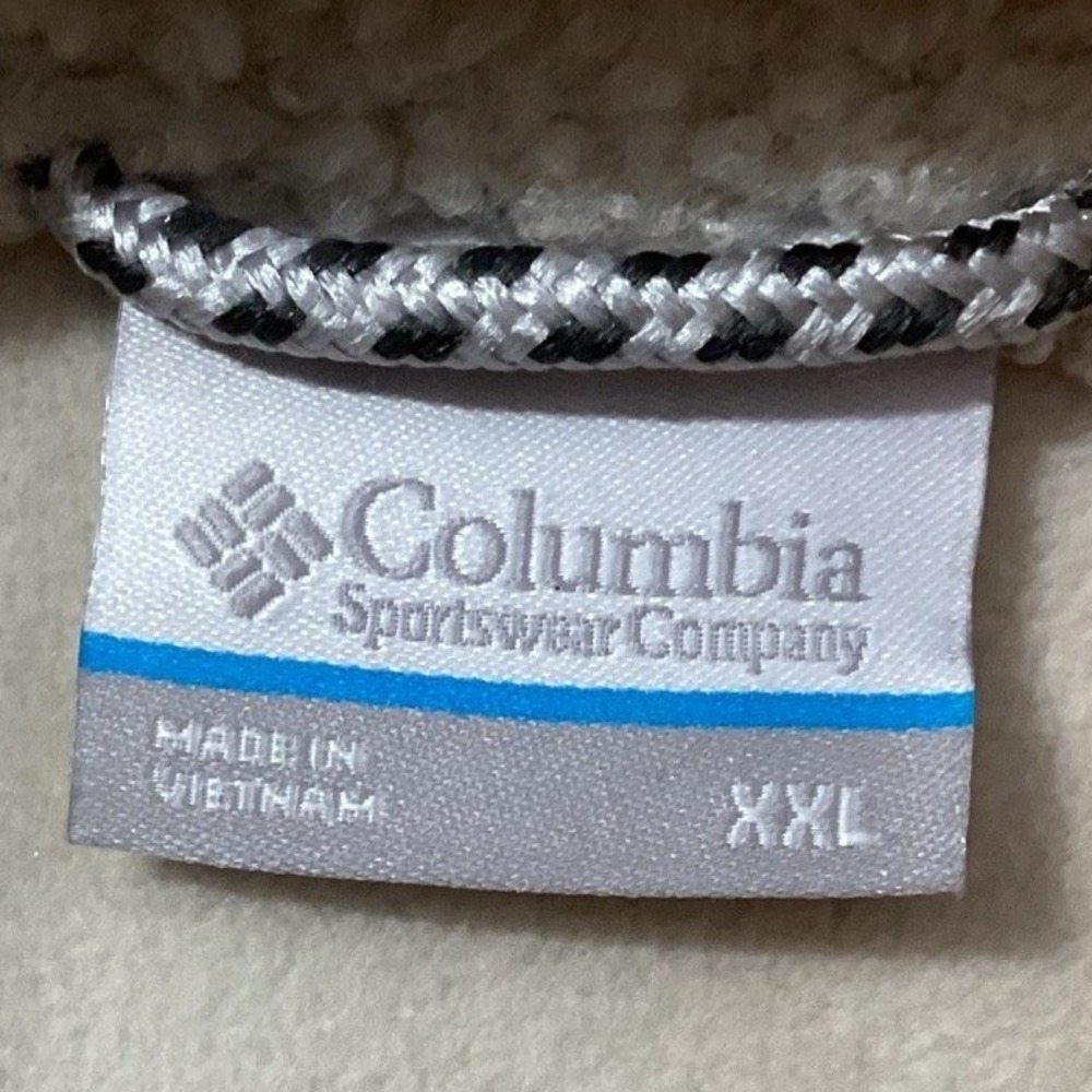 Columbia Uphill Edge Fleece Full Zip Jacket Womens XXL Ancient Fossil XL5654-278 - Picture 3 of 9